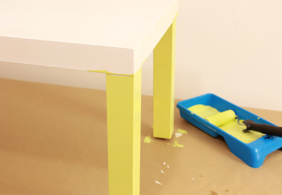 Convierte una mesa en una pizarra para los peques 5 Convierte una mesa en una pizarra para los peques