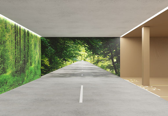 Interiorismo en el garaje