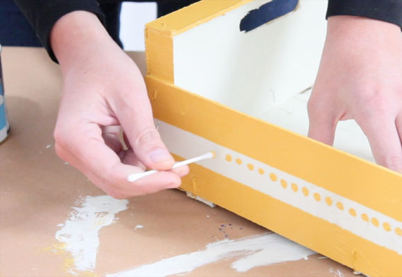 Un nuevo uso para una caja de fruta