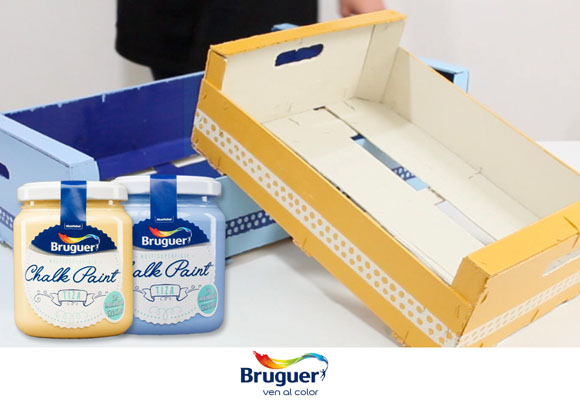 Un nuevo uso para una caja de fruta