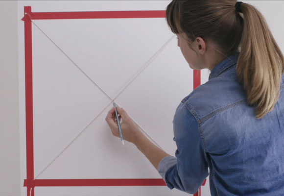 Un dibujo para decorar una habitación infantil