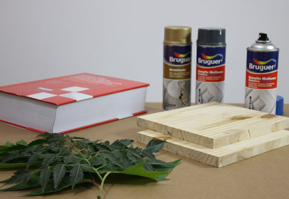 Pinta tus propios cuadros con hojas de otoño 1 Pinta tus propios cuadros con hojas de otoño