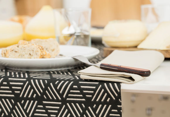 Mesas vestidas de otoño, por La Mallorquina